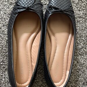 Nordstrom Black Quilted Women's Loafers 8.5M